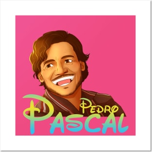 Pedro Pascal Cartoon Posters and Art